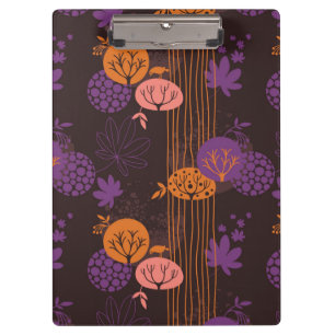 Carpeta De Pinza Estampado de flores 2
