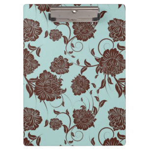 Carpeta De Pinza Estampado de flores 7