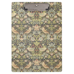 Carpeta De Pinza Estampado de flores de William Morris - tablero