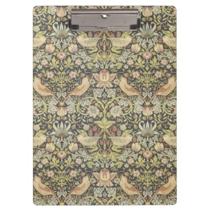 Carpeta De Pinza Estampado de flores de William Morris - tablero
