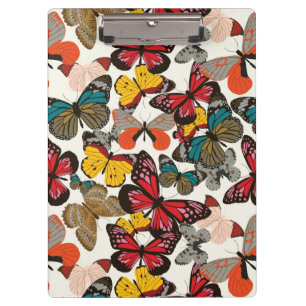Carpeta De Pinza Estampado de flores retro 7