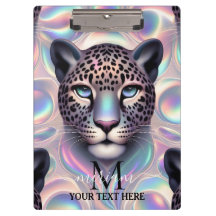 Estampado de leopardo de ópalo femenino Oficina Es