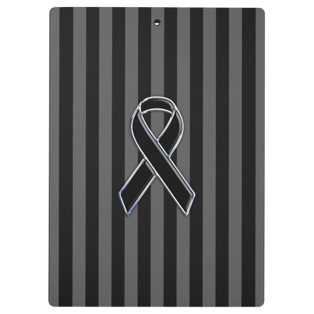 Carpeta De Pinza Estilizar las bandas verticales de la cinta negra (Reverso)