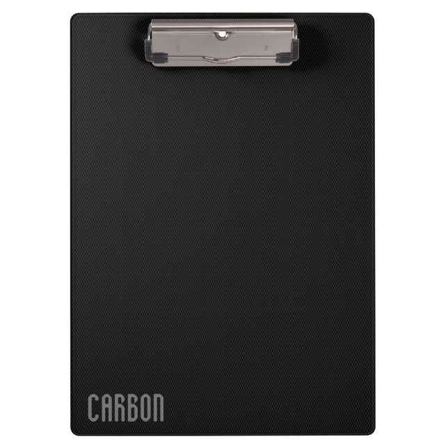 Carpeta De Pinza Estilo de carbono (Anverso)