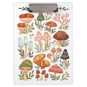 Carpeta De Pinza Estilo de hongos Mushroom Hunter