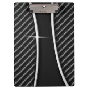 Carpeta De Pinza Estilo de la fibra de carbono