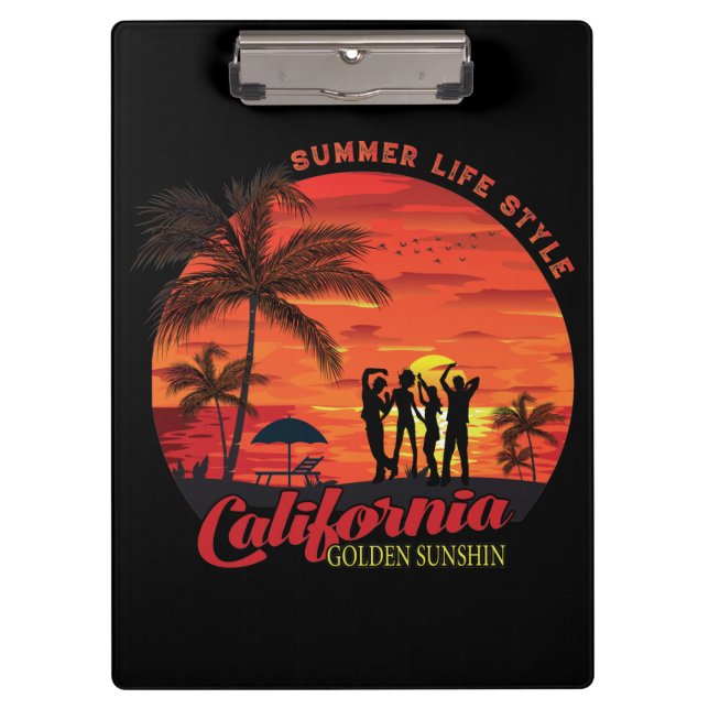 Carpeta De Pinza Estilo de vida de verano (Anverso)