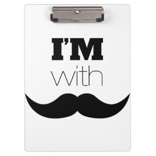 Carpeta De Pinza Estoy con Mustache
