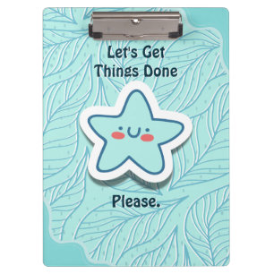 Carpeta De Pinza Estrella de Mar de Vamos a Hacer las Cosas