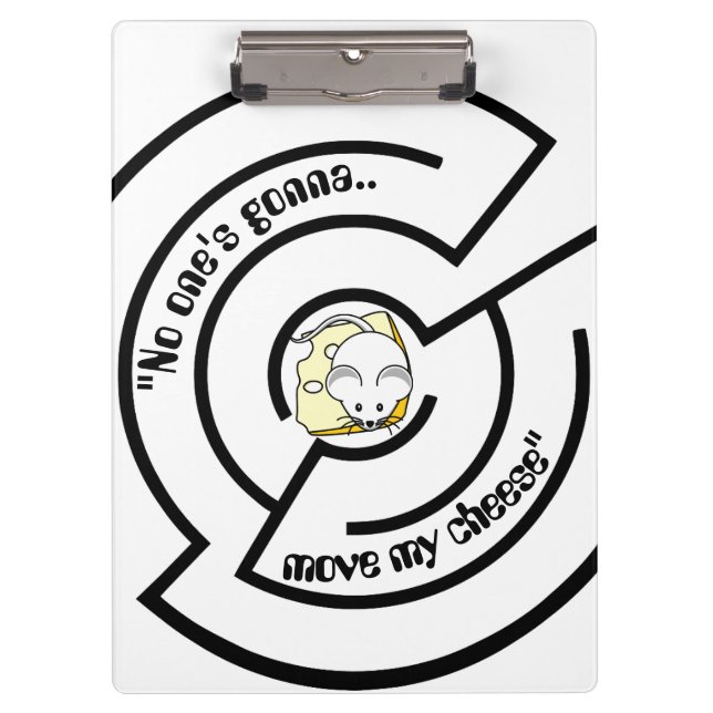 Carpeta De Pinza Estúpido Maze de queso de ratón (Anverso)