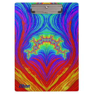 Carpeta De Pinza ETHAN ~ Diseño original multicolor brillante