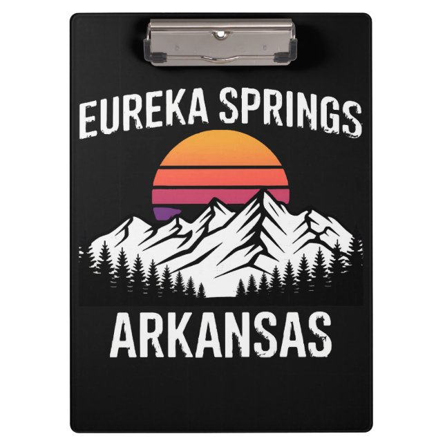 Carpeta De Pinza Eureka Springs (Anverso)