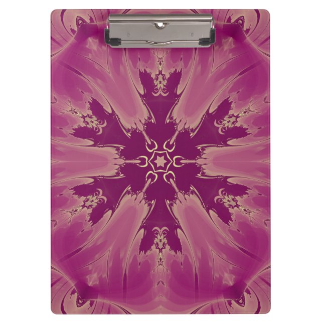 Carpeta De Pinza Exóticas flores exóticas grandiosas sombras morada (Anverso)