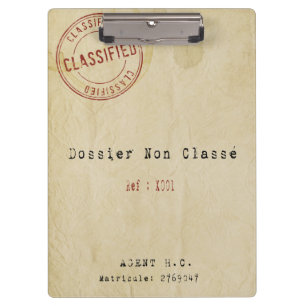 Carpeta De Pinza Expediente no clasificado portabloques