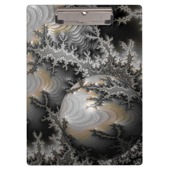 Carpeta De Pinza Explorando el reino de Mandelbrot (Anverso)