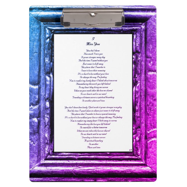 Carpeta De Pinza Extrañar (Anverso)