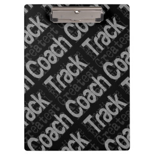 Carpeta De Pinza Extraordinaria del entrenador de pista