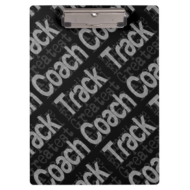 Carpeta De Pinza Extraordinaria del entrenador de pista (Anverso)