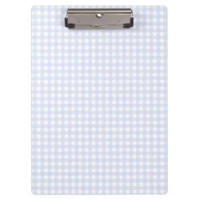 Carpeta De Pinza F&L Blue Gingham (Anverso)