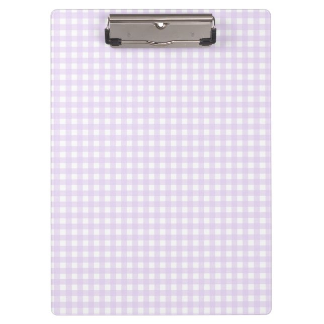 Carpeta De Pinza F & L Gingham Rosa (Anverso)