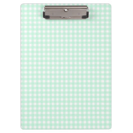 Carpeta De Pinza F&L Green Gingham