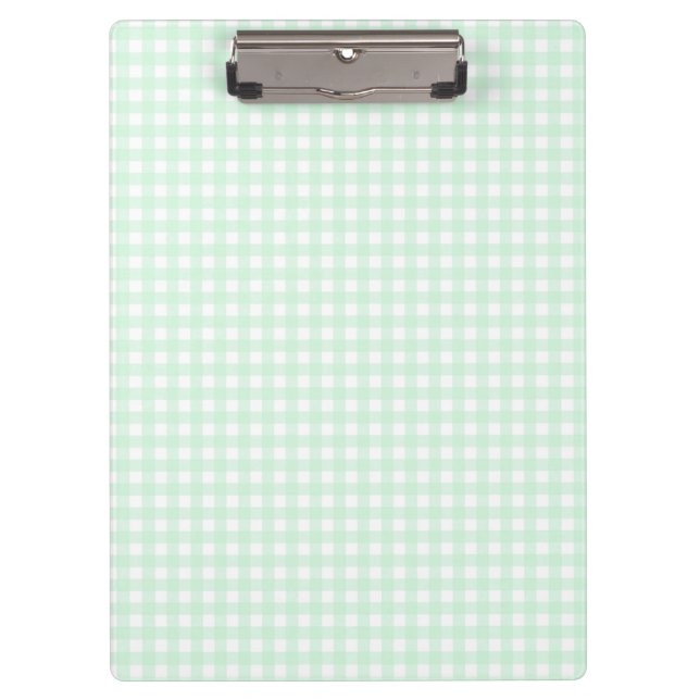 Carpeta De Pinza F&L Green Gingham (Anverso)