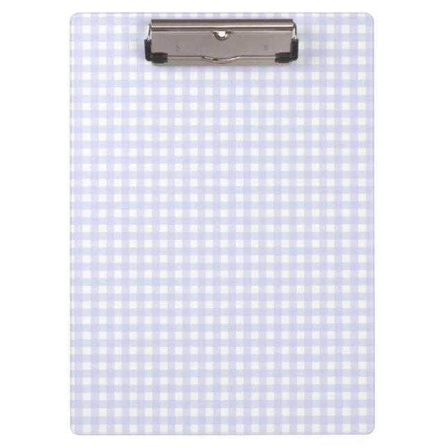 Carpeta De Pinza F & L Purple Gingham (Anverso)