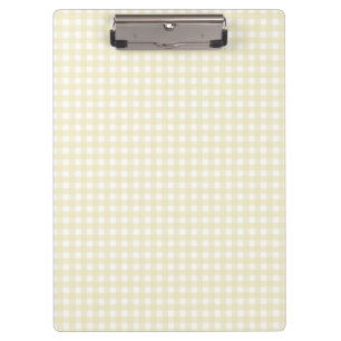 Carpeta De Pinza F & L Yellow Gingham