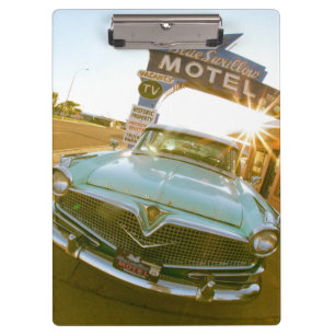 Carpeta De Pinza Famoso motel Blue Swallow en la Ruta 66