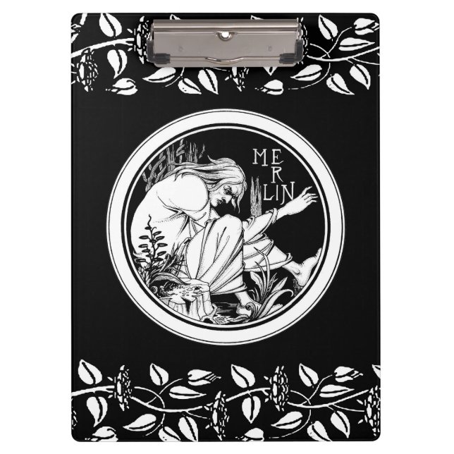 Carpeta De Pinza Fantasía Art Nouveau de Merlin (Anverso)