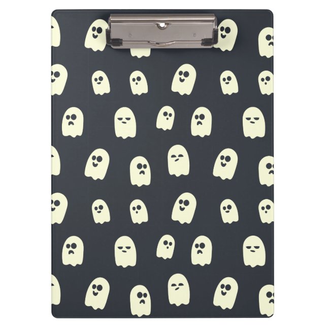 Carpeta De Pinza Fantasma de Halloween (Anverso)