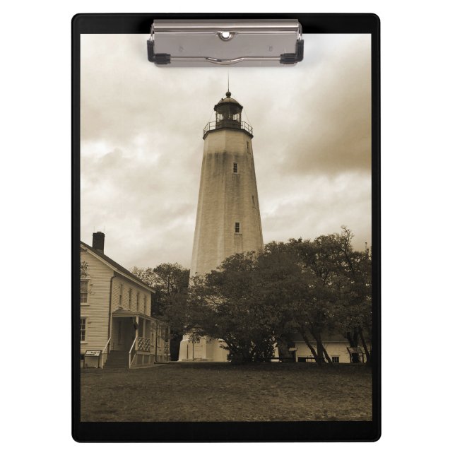 Carpeta De Pinza Faro Sandy Hook (Anverso)
