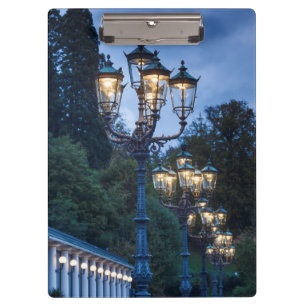 Carpeta De Pinza Farolas por la noche, Alemania