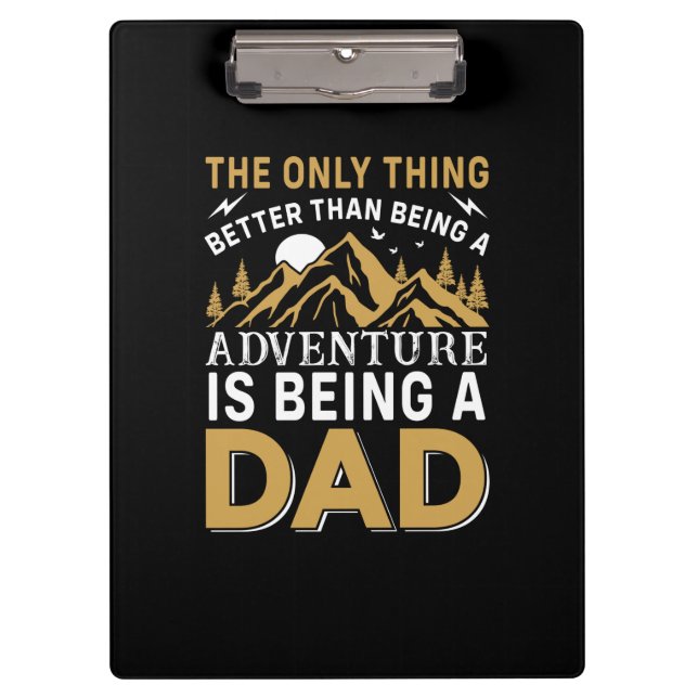 Carpeta De Pinza Father's Day Adventure Is Being A Dad (Anverso)