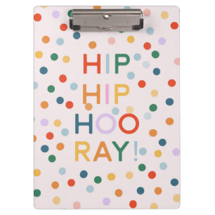 Carpeta De Pinza Felicitaciones por la fiesta de cumpleaños de Hip 