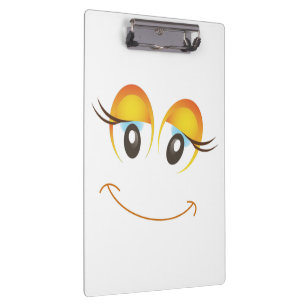 CARPETA DE PINZA FELIZ CARA CHICA