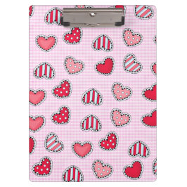 Carpeta De Pinza Feliz día de San Valentín Recuerdo del corazón roj
