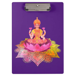 Carpeta De Pinza Feliz Diwali - Diosa Deepalavi Lakshmi 4