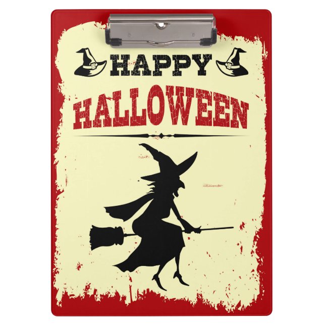 Carpeta De Pinza Feliz Halloween (Anverso)