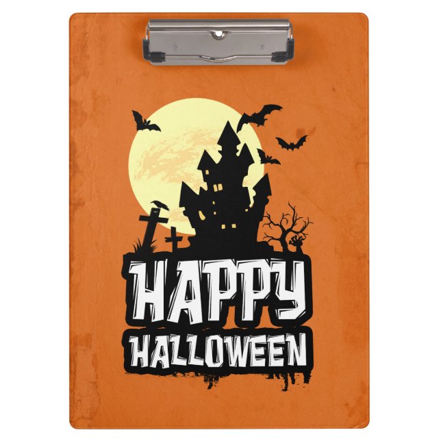 Carpeta De Pinza Feliz Halloween (Anverso)