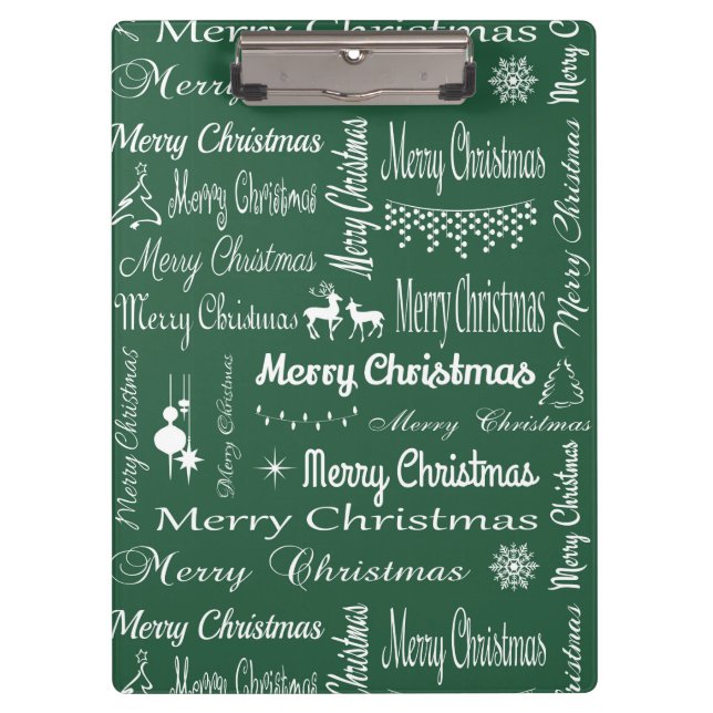Carpeta De Pinza Feliz Navidad (Anverso)