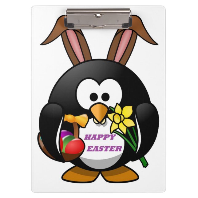 CARPETA DE PINZA "FELIZ ORIENTAL" PENGUIN BUNNY (Anverso)