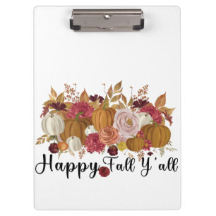 Carpeta De Pinza Feliz otoño