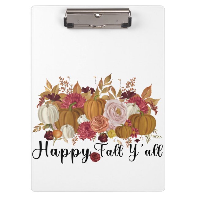Carpeta De Pinza Feliz otoño (Anverso)
