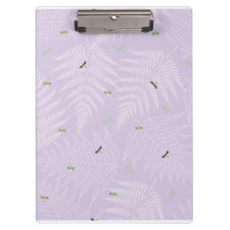 Carpeta De Pinza Ferns & Dragonflies