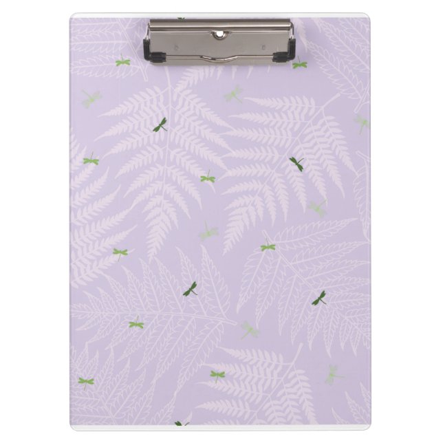 Carpeta De Pinza Ferns & Dragonflies (Anverso)