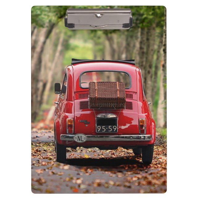 Carpeta De Pinza Fiat 500 Car (Anverso)