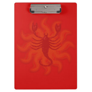 Carpeta De Pinza Fiery Scorpio