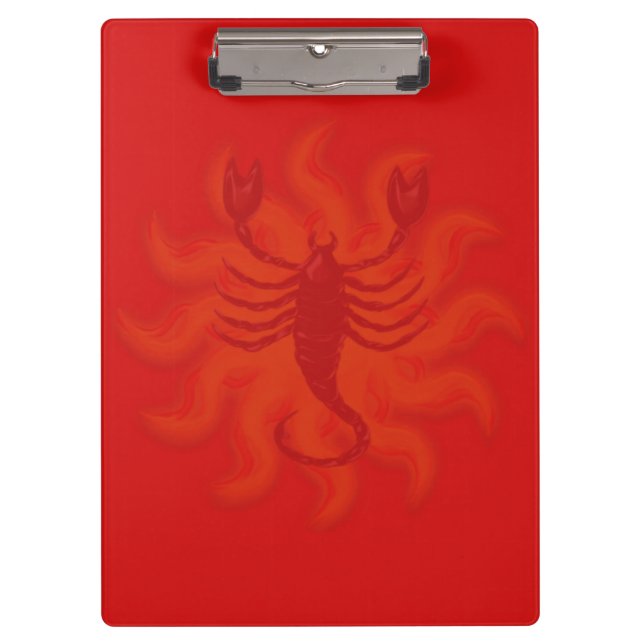 Carpeta De Pinza Fiery Scorpio (Anverso)