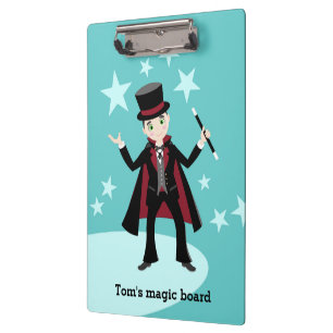 Carpeta De Pinza Fiesta de cumpleaños infantil mago